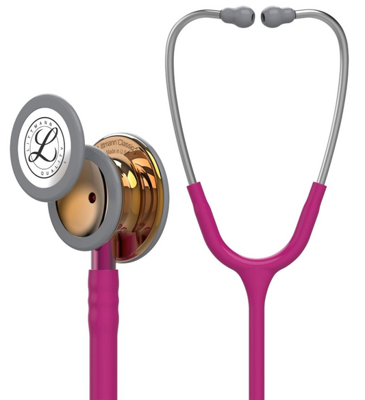 Littmann Classic III Edición Limitada: High Polished Copper & Raspberry - Pink Stem 5647 - Estetoscopio Littmann - A sólo $ 3690! Compra ahora en McStethoscope