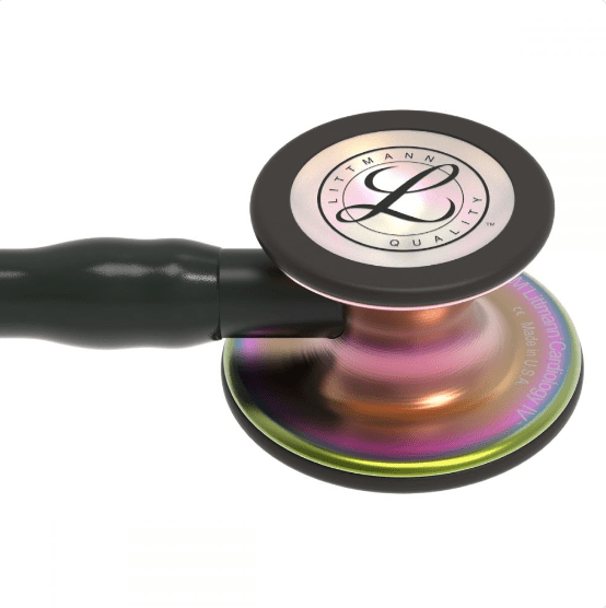 Estetoscopio Littmann Cardiology IV con grabado láser personalizado, herramienta médica profesional.