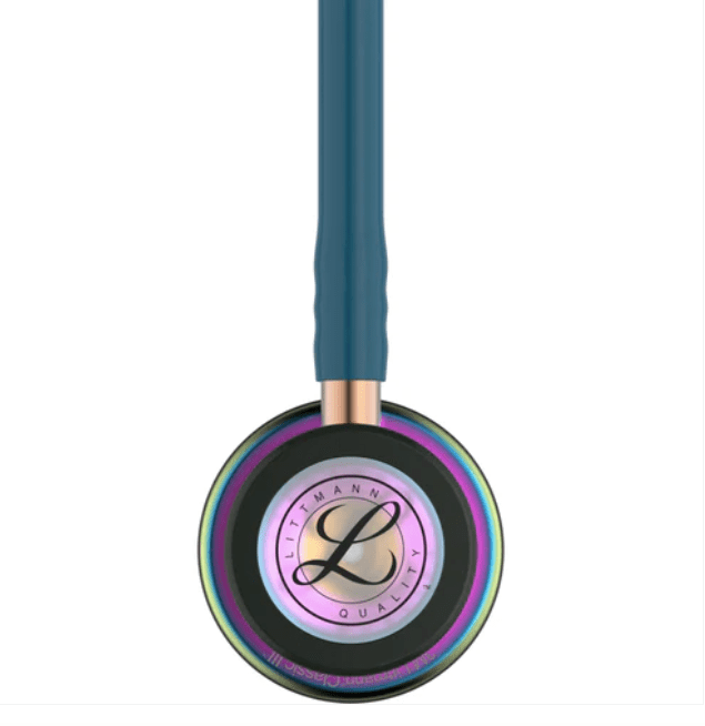Estetoscopio Littmann Classic III con grabado láser personalizado, ideal para profesionales médicos.