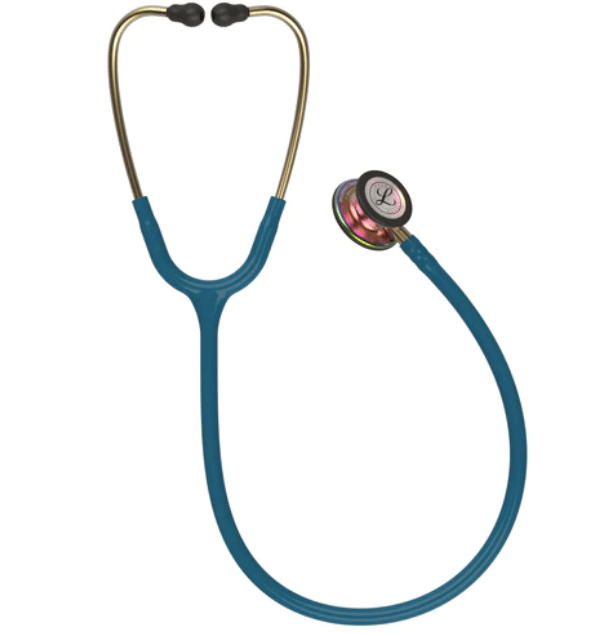 Estetoscopio Littmann Classic III con grabado láser personalizado, ideal para profesionales médicos.