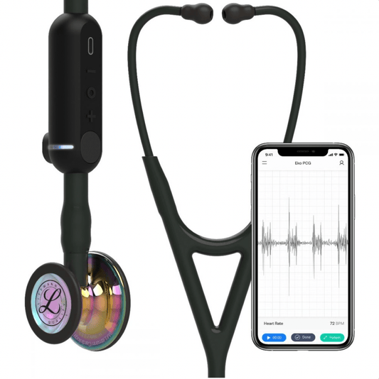 Estetoscopio Littmann CORE Digital con grabado láser personalizado, equipo médico de alta calidad.