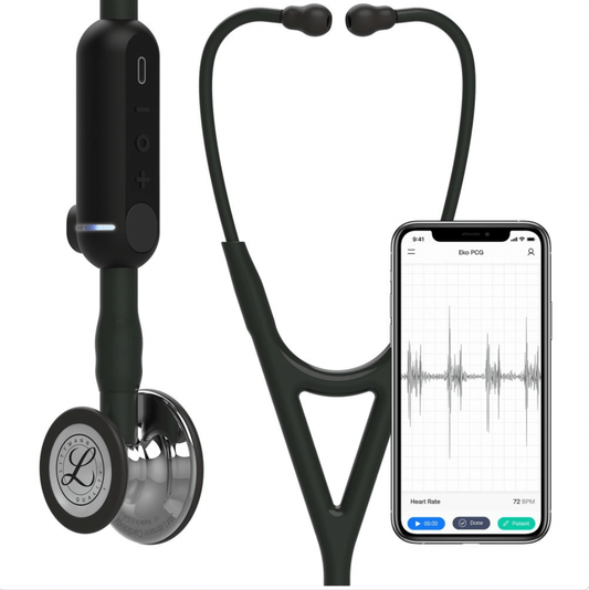 Estetoscopio Littmann CORE Digital con grabado láser personalizado para profesionales médicos.