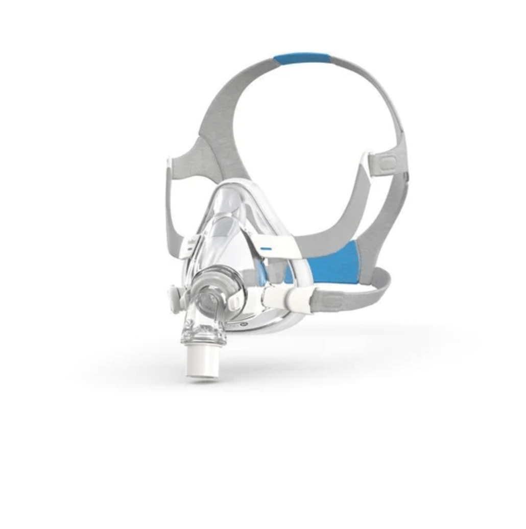 Mascarilla oronasal para CPAP ResMed, equipo médico avanzado para terapia respiratoria nocturna eficaz