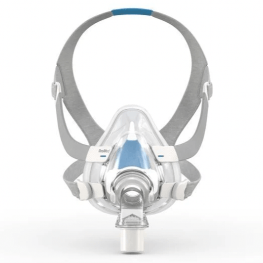 Mascarilla oronasal para CPAP ResMed, equipo médico avanzado para terapia respiratoria nocturna eficaz