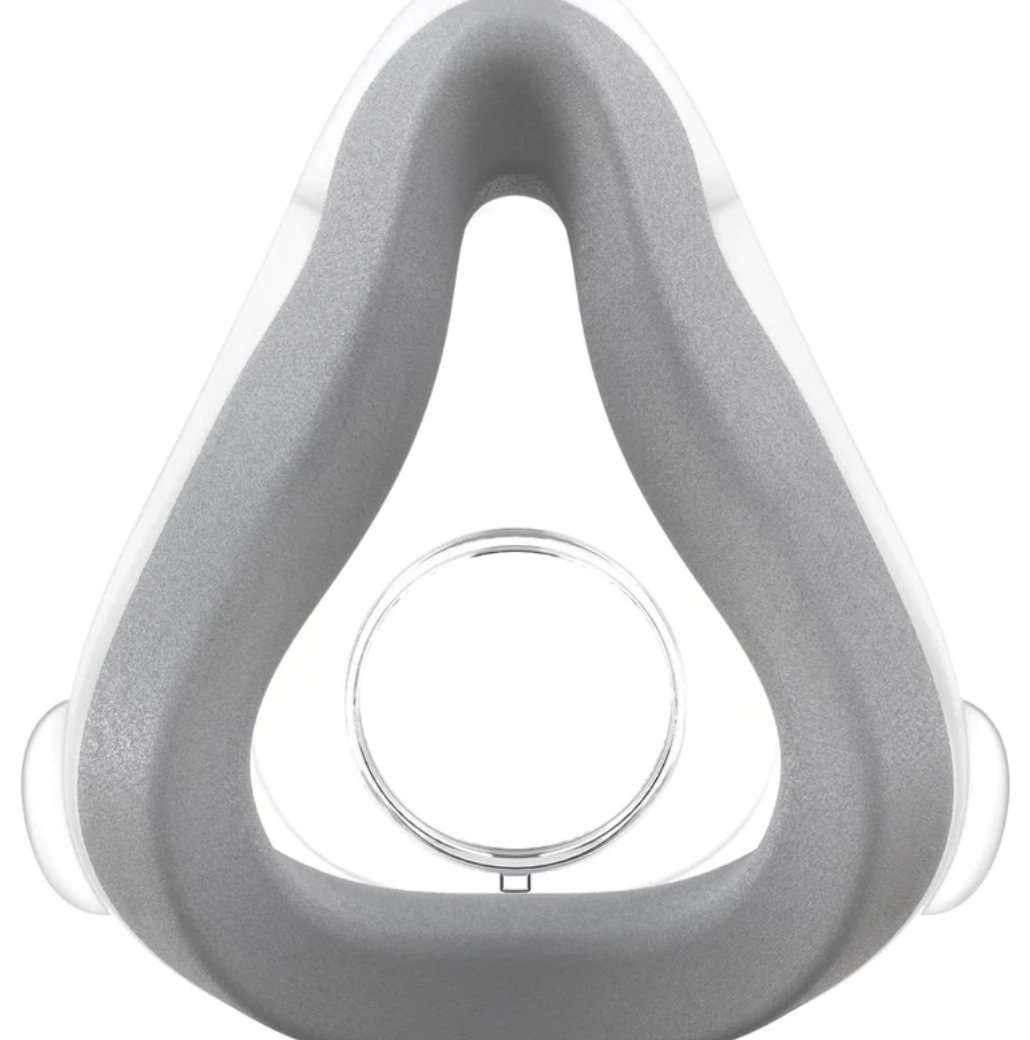 Dispositivo CPAP automático ResMed para tratamiento de apnea del sueño, equipado con tecnología avanzada.