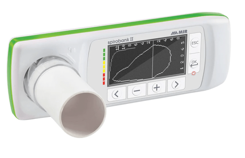 MIR SpiroBank II Básico c/ WinSpiro Pro Software - McStethoscope