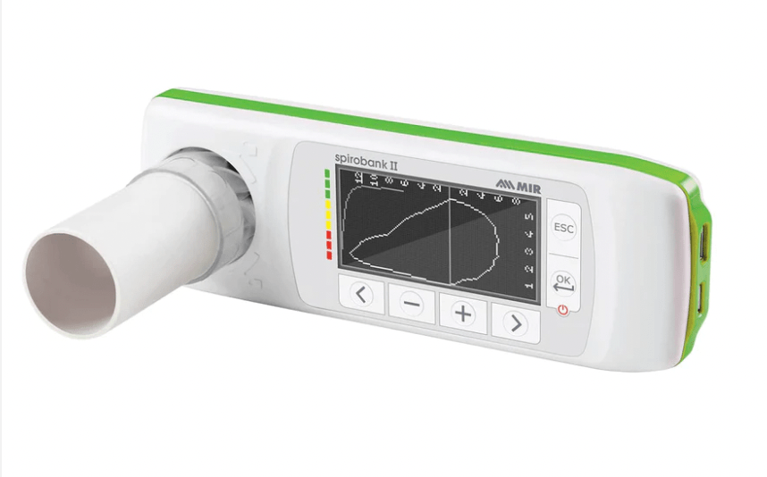 MIR SpiroBank II Básico c/ WinSpiro Pro Software - McStethoscope